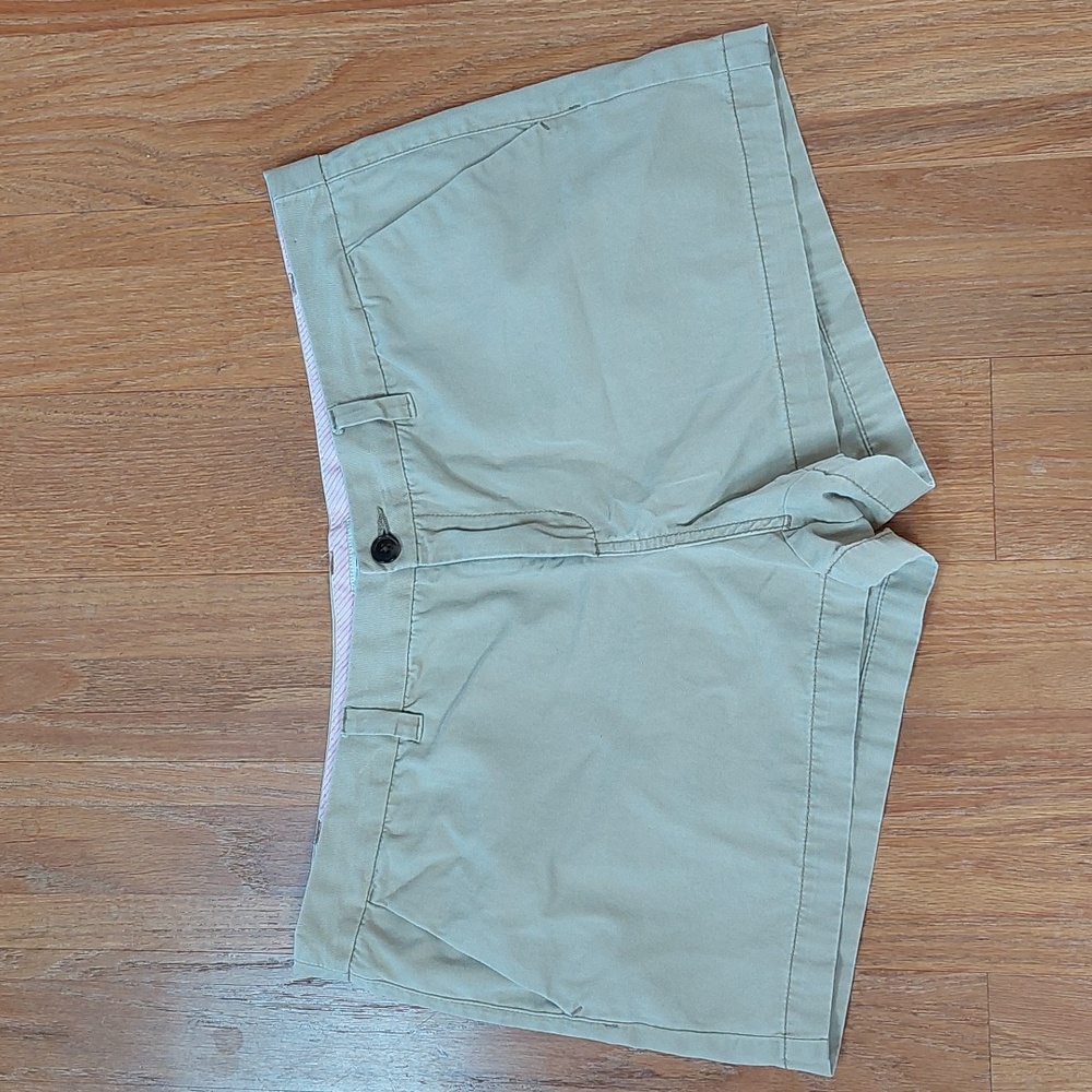 Merona Womens 16 Khaki Chino Shorts